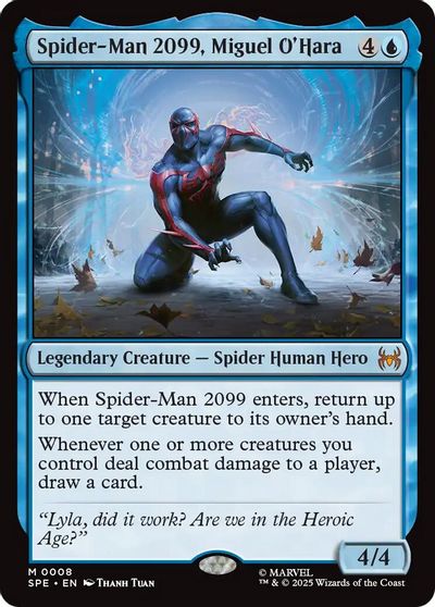 Spider-Man 2099, Miguel O'Hara card art