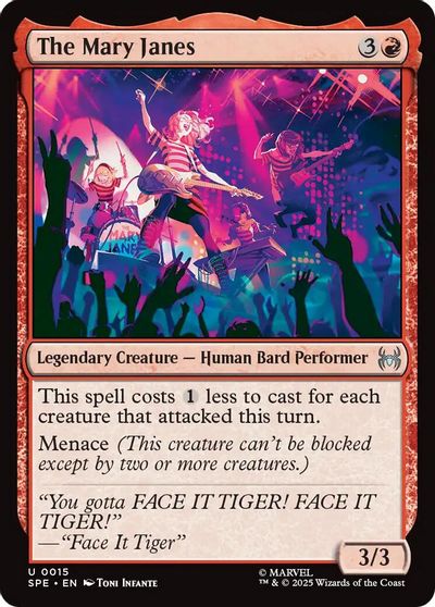 The Mary Janes card art