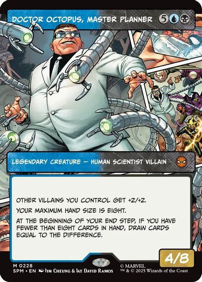 Doctor Octopus, Master Planner (Borderless) card art