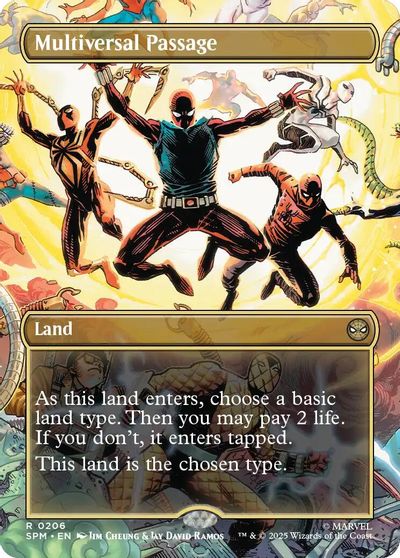 Multiversal Passage (Borderless) card art