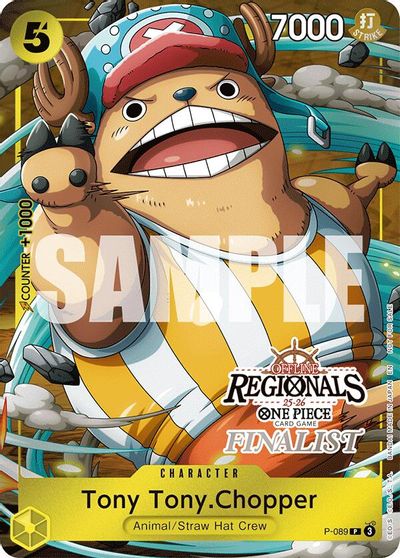 Tony Tony.Chopper (Offline Regional Finalist Card Set 2025 Vol.2) card art