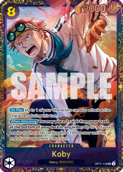 Koby (Treasure Cup August 2025) card art