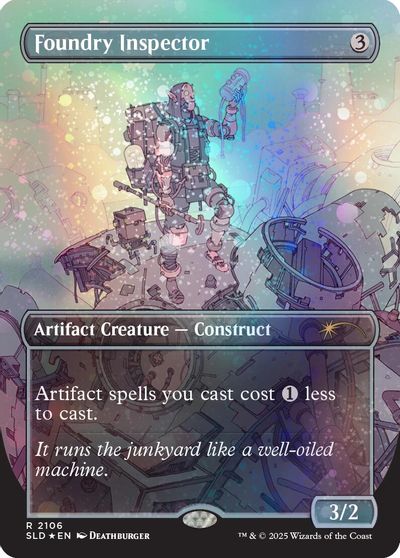 Foundry Inspector (Galaxy Foil) card art