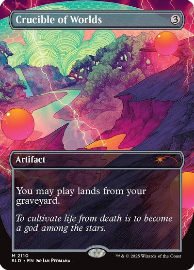 Crucible of Worlds (2110) card art
