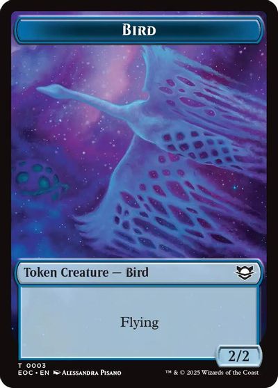 Bird // Pest Double-Sided Token card art