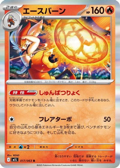 Cinderace card art