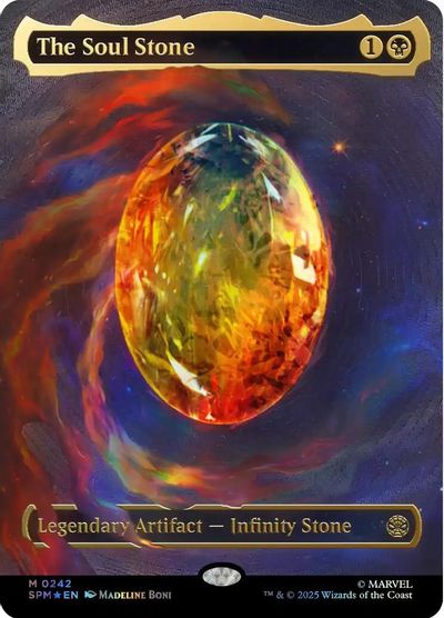The Soul Stone (Cosmic Foil) card art