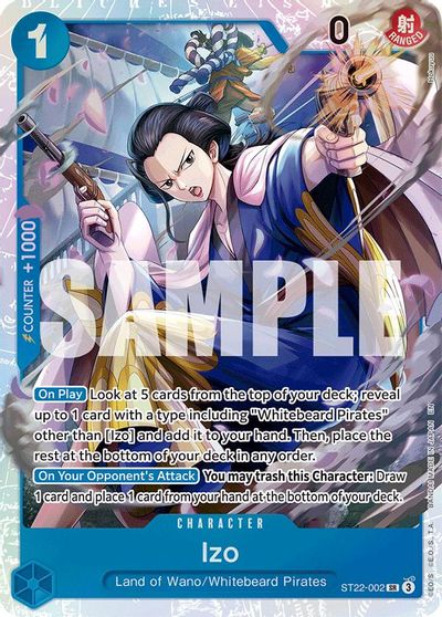 Izo card art