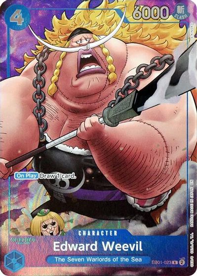 Edward Weevil (Seven Warlords of the Sea Binder Set) card art