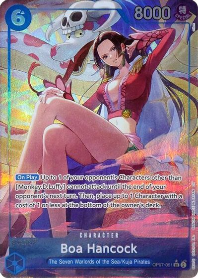 Boa Hancock (Seven Warlords of the Sea Binder Set) (Alternate Art) card art