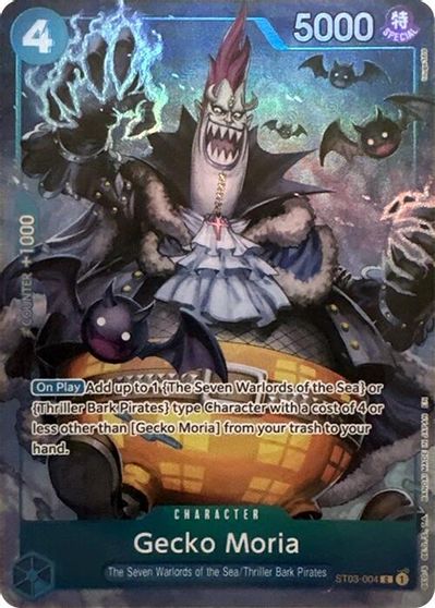 Gecko Moria (Seven Warlords of the Sea Binder Set) card art