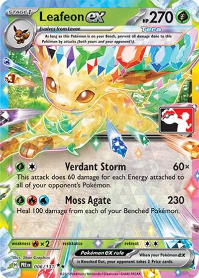 Leafeon ex - 006/131 card art
