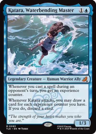 Katara, Waterbending Master card art
