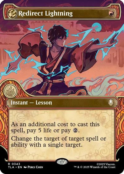 Redirect Lightning (Showcase) card art