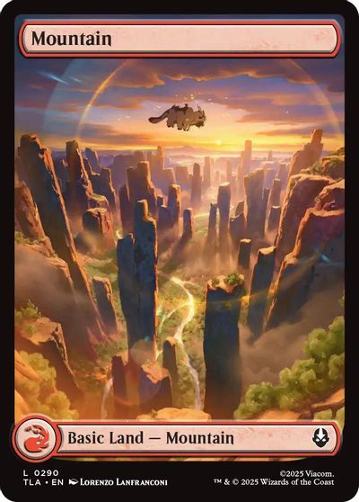 Mountain (0290) card art