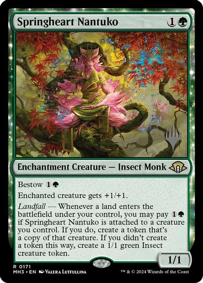 Springheart Nantuko card art