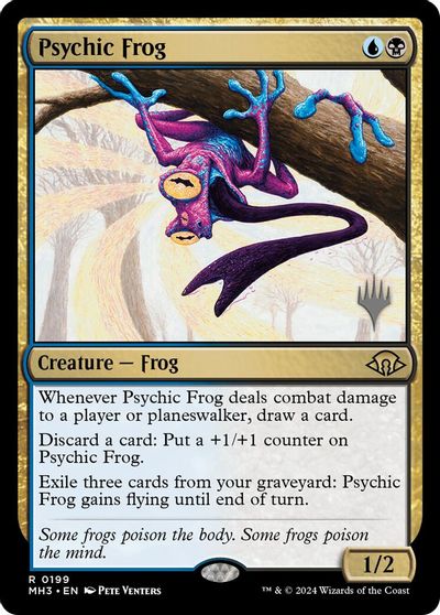 Psychic Frog card art