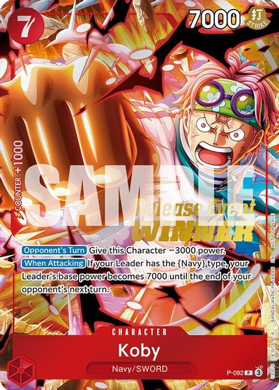 Koby (OP12 Release Event Winner) card art