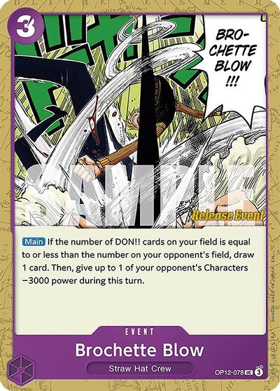 Brochette Blow card art