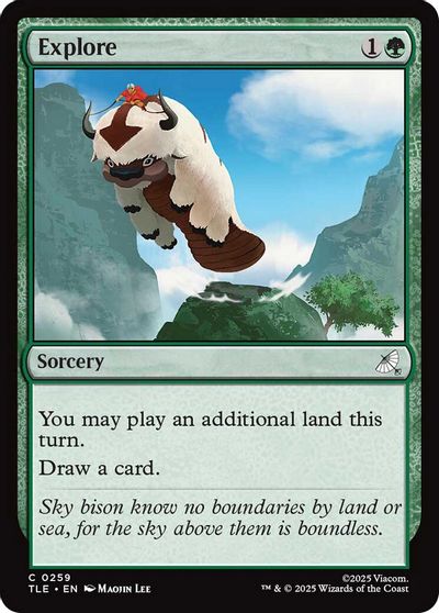 Explore card art