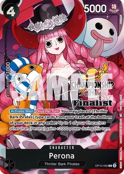 Perona (CS 25-26 Finalist Card Set 1) card art
