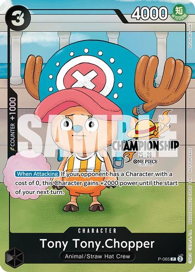 Tony Tony.Chopper (CS 25-26 Event Pack Finalist Ver.) card art