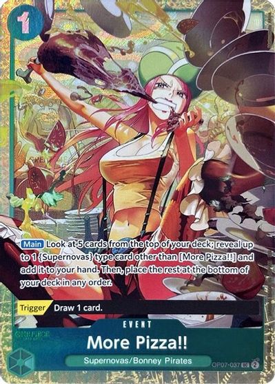 More Pizza!! (Premium Card Collection -Best Selection Vol. 4-) card art