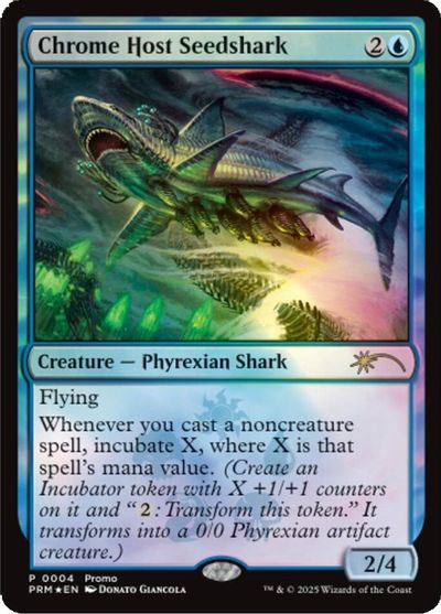 Chrome Host Seedshark card art