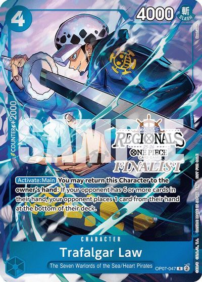 Trafalgar Law (Online Regional Finalist Card Set 2025 Vol.2) card art