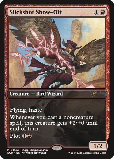 Slickshot Show-Off card art