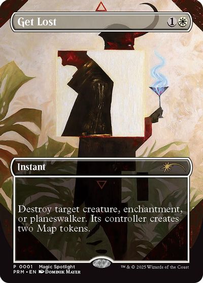 Get Lost card art