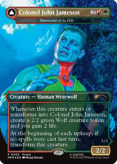 Colonel John Jameson - Huntmaster of the Fells (Borderless) card art