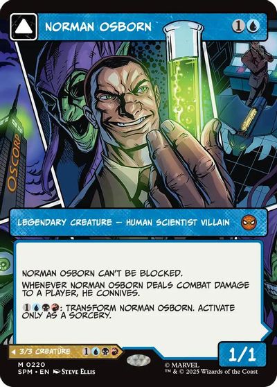 Norman Osborn (Borderless) card art
