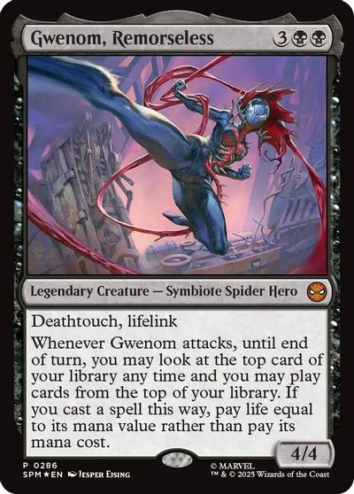 Gwenom, Remorseless card art