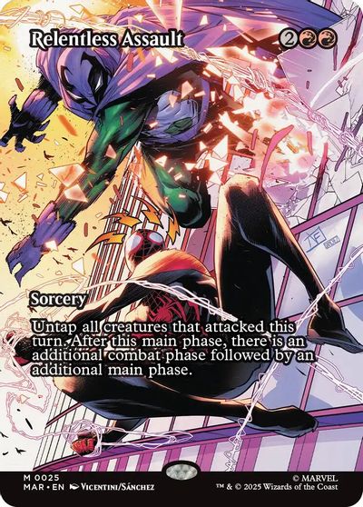 Relentless Assault (Borderless) card art