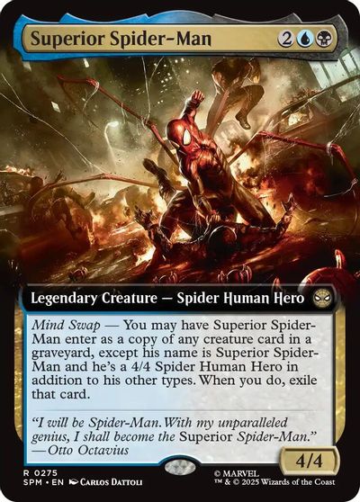Superior Spider-Man (Extended Art) card art