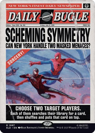 Scheming Symmetry (1997) card art