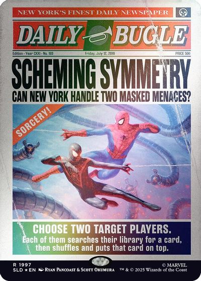 Scheming Symmetry (1997) (Rainbow Foil) card art
