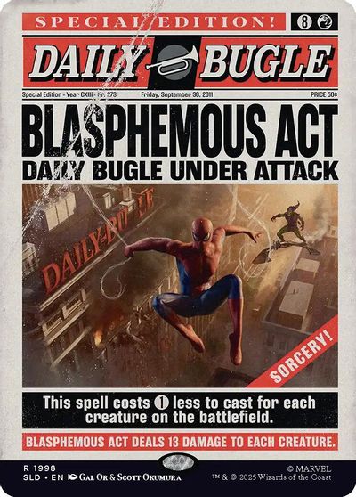 Blasphemous Act (1998) card art