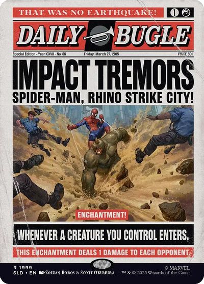Impact Tremors (1999) card art
