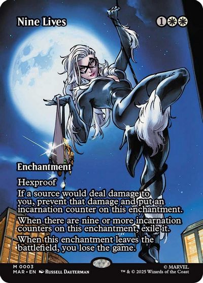 Nine Lives (Borderless) card art