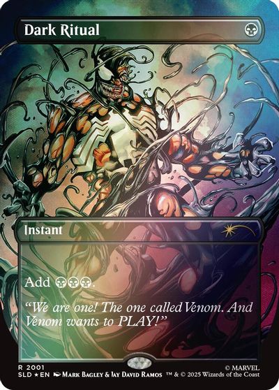Dark Ritual (2001) (Rainbow Foil) card art