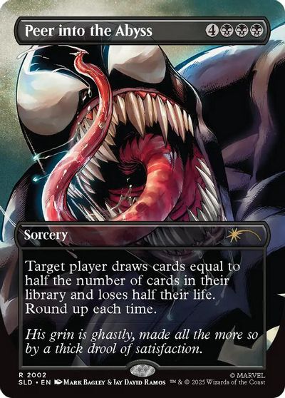Peer into the Abyss (2002) card art