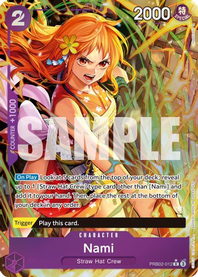 Nami (Alternate Art) card art