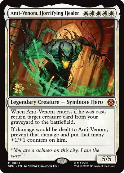 Anti-Venom, Horrifying Healer card art