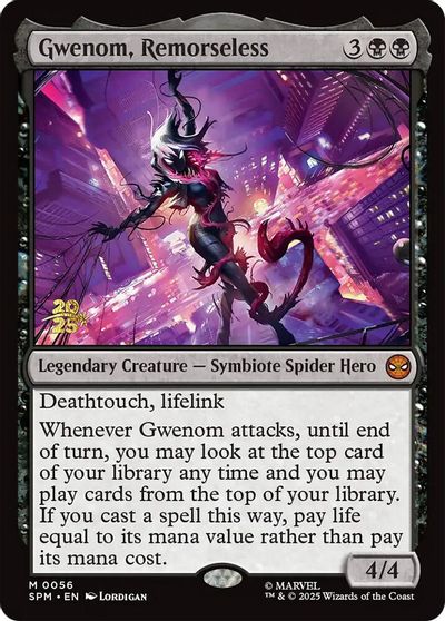 Gwenom, Remorseless card art
