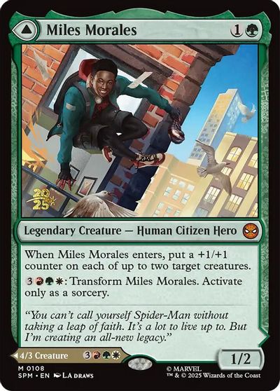 Miles Morales card art