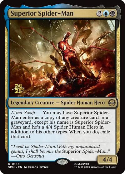 Superior Spider-Man card art
