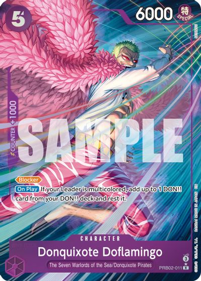 Donquixote Doflamingo (Alternate Art) card art