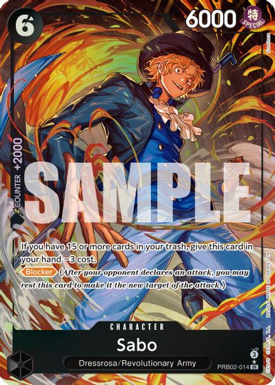 Sabo - PRB02-014 (Alternate Art) card art